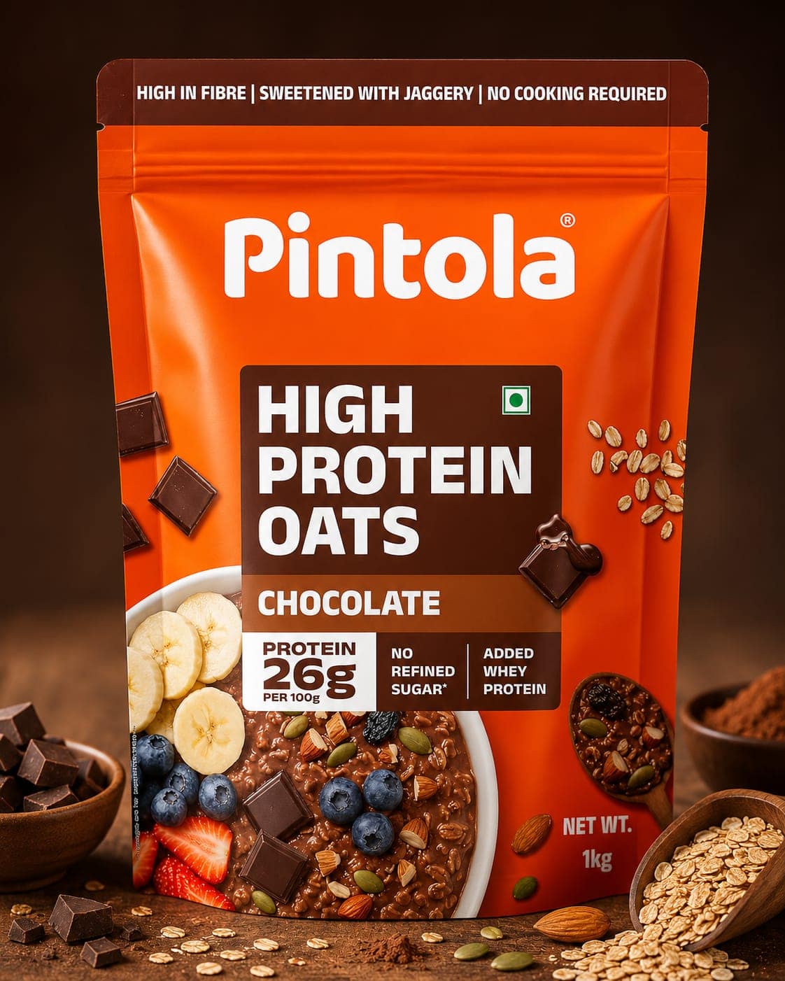 PINTOLA 26g High Protein Oats